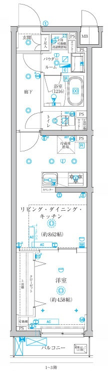 アーバンパーク成増Ⅱの間取り