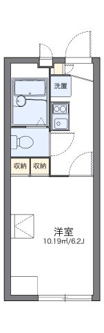 レオパレス萩山の間取り