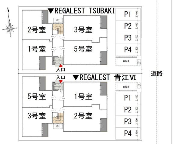 【区画図】 | REGALEST TSUBAKI