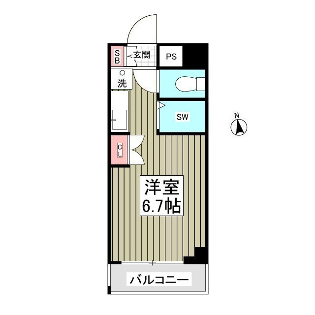 グランヒル松戸の間取り
