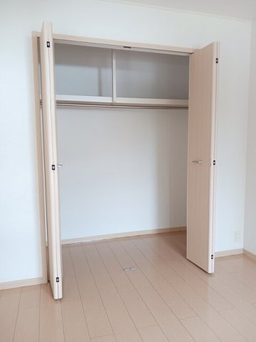 テラース磯上Ｃの収納|収納のためのスペースです
