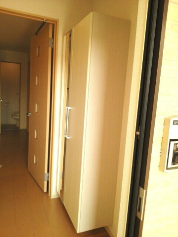 カーズＢの玄関|収納もある玄関です