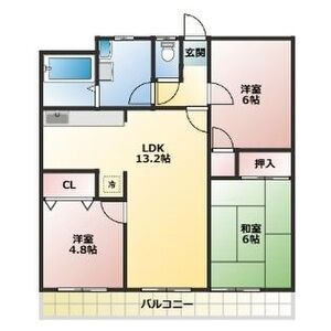 レジデンスMIZUO21の間取り