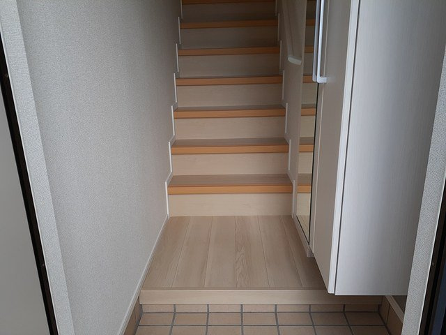 ブライト　スクエアⅠの玄関