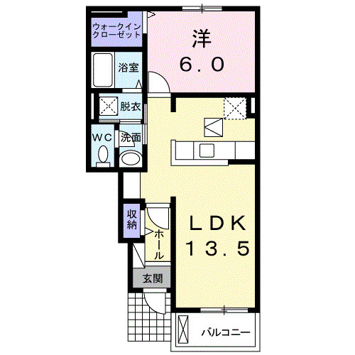 プラシードⅡの間取り