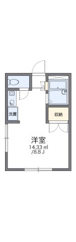 レオパレスＳＨＩＺＵＫＡの間取り