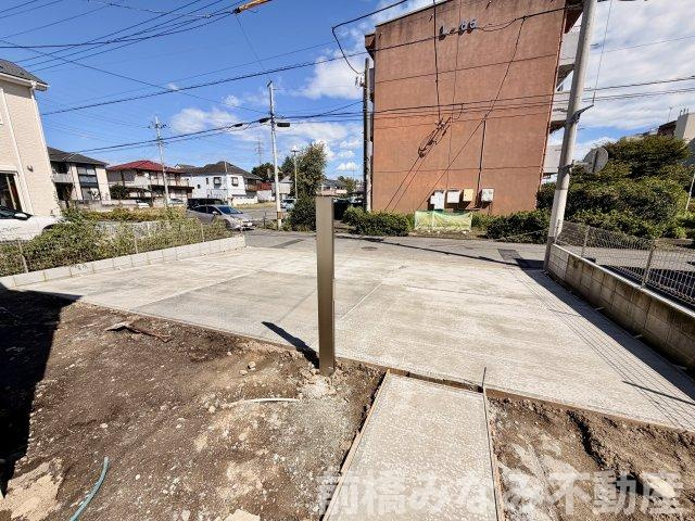 【新築平屋】前橋市朝倉町２丁目　限定１棟　ハートフルタウン　新築建売の駐車場|駐車場です