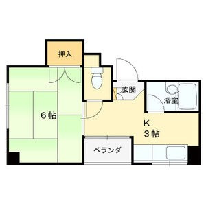 尼崎市武庫川町４丁目のアパートの間取り
