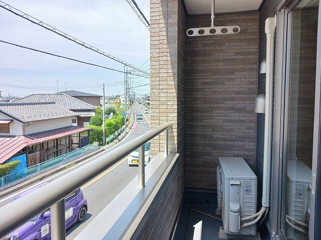 ハナミズキのバルコニー