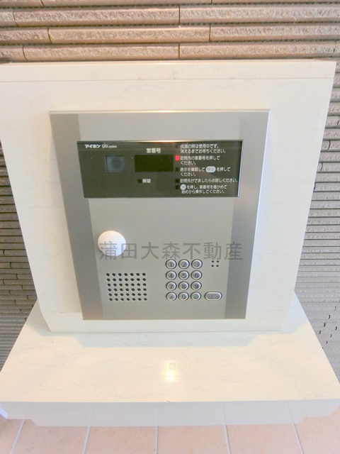RAFFINE REGALOのセキュリティ|TVモニター付オートロック
