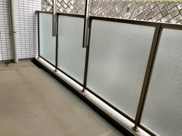 アンビシャス朝霞台のバルコニー