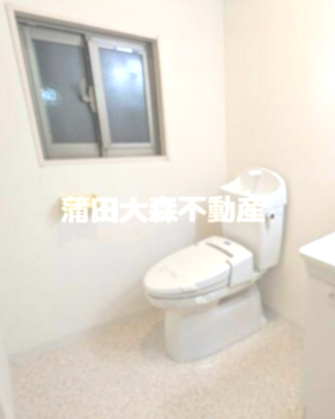 レガリア下丸子のトイレ|温水洗浄便座付きのトイレ