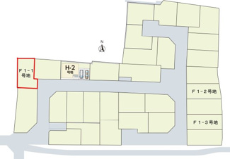 【土地図】 | 奈良市杏町の売地 全３区画 