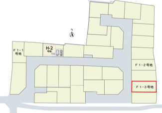 【土地図】 | 奈良市杏町の売地 全３区画 