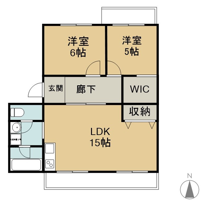 セントラル瑞穂の間取り