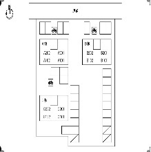 【区画図】 | ビューフォート新保　A棟