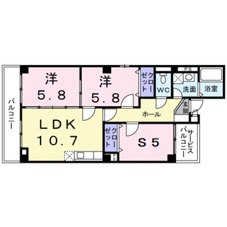 【間取り】 | レガート鹿遊館