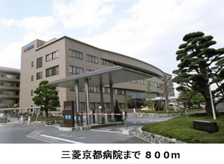 【周辺】 | エコー　ウエスト | 三菱病院まで800m