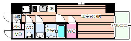 【間取り】 | セオリー梅田ドムス