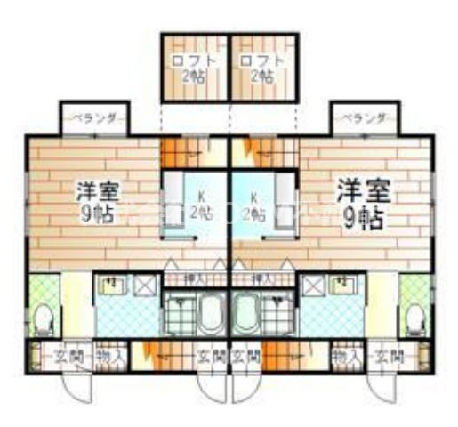 サンフェリーチェの間取り
