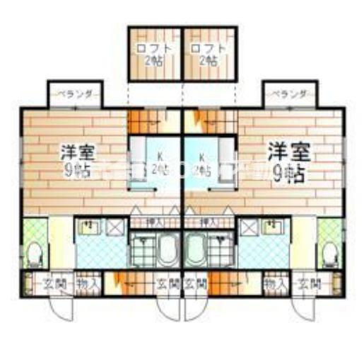 サンフェリーチェの間取り
