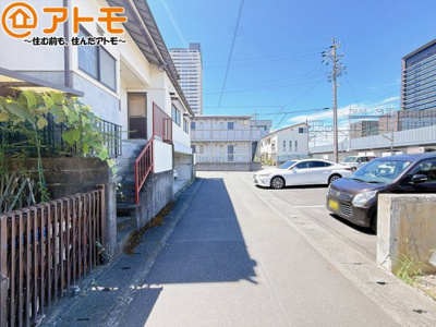 【前面道路含む現地写真】 | 清水区草薙一丁目4期　新築戸建　全1棟