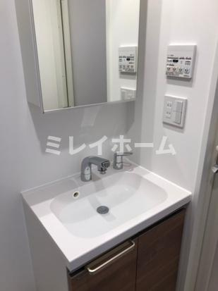 クレヴィスタ久が原の洗面所