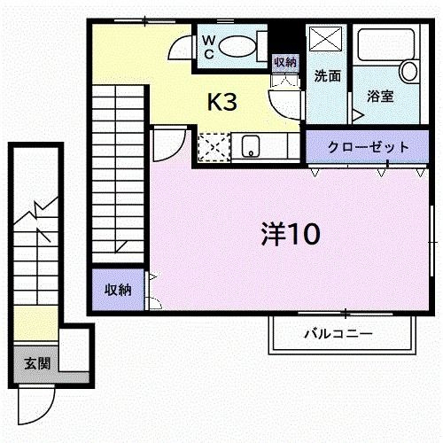 【間取り】 | ヴィラアベニュー　２