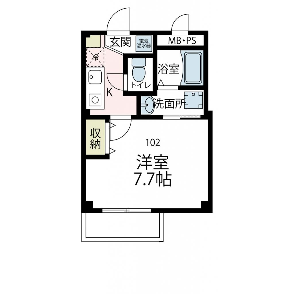 Cherry House Ⅲの間取り
