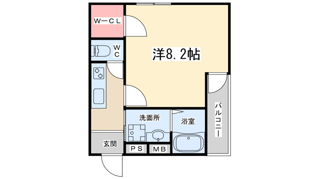 【間取り】 | フジパレス西淡路2番館