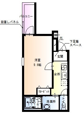 フジパレス鳳中ウエストの間取り