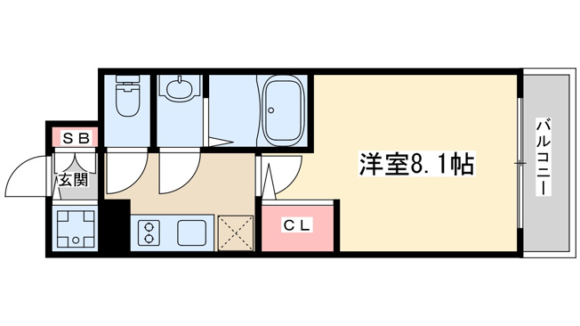 【間取り】 | メインステージ大阪ノースゲート1