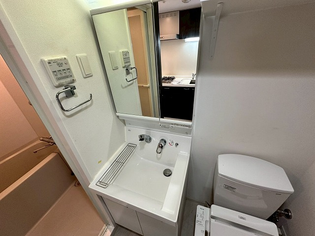 エステムコート新大阪Ⅹザ・ゲートの独立洗面台