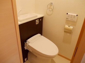 クレール姫路のトイレ