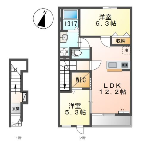 アクロポリスⅦの間取り