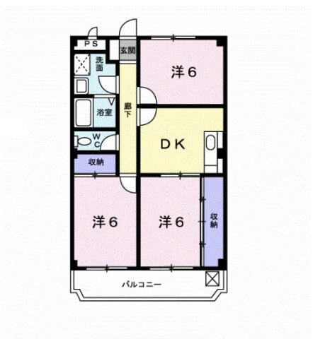 【間取り】 | ファシナシオン毛見