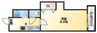 【間取り】 | サンライトコーポ