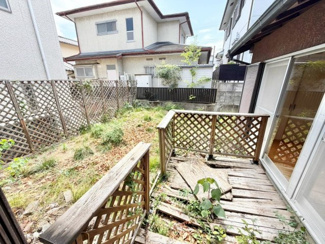 【庭】 | 大野台５丁目　中古一戸建 | 【お庭もありますよ】ガーデニングや家庭菜園、夏にはビニールプールも楽しめますね！