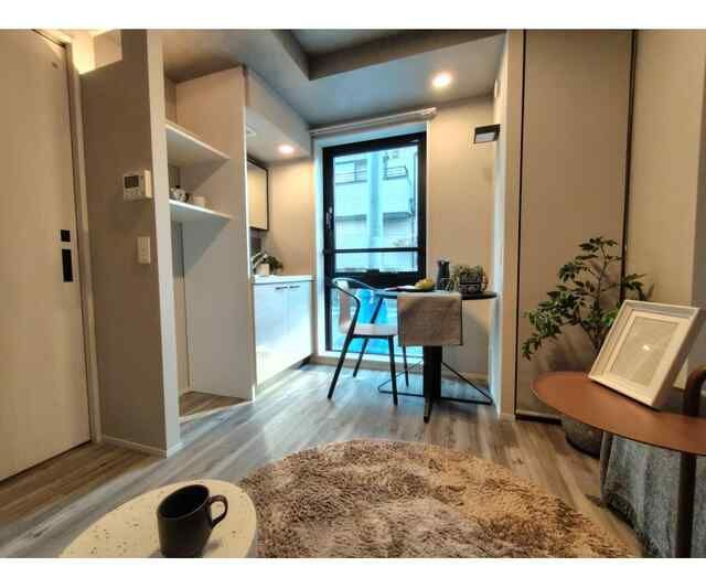 カテリーナ千住大橋の玄関|※モデルルーム　家具は付いておりません。
