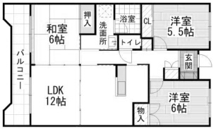 エクセレント中井の間取り