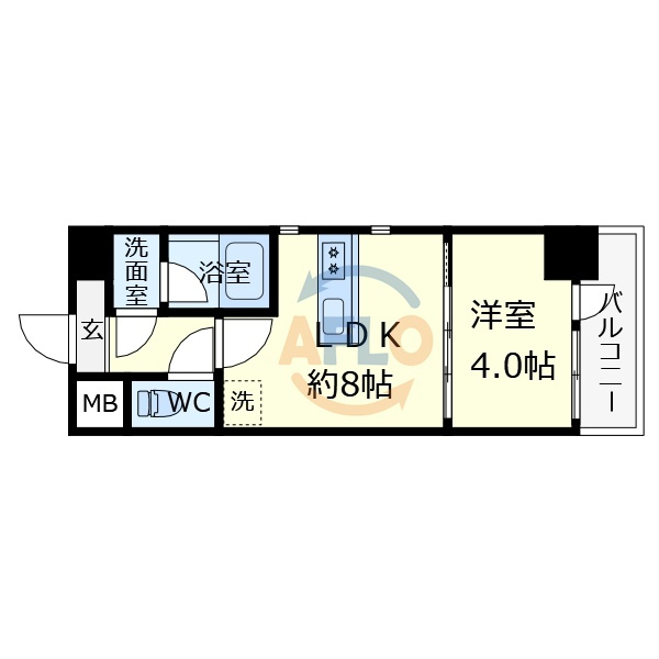 パラゴン小路の間取り|パラゴン小路　間取り図