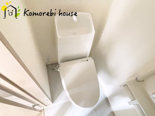 上尾市東今泉６番　新築一戸建て　ハートフルタウン　Cのトイレ|落ち着いた色調のトイレです