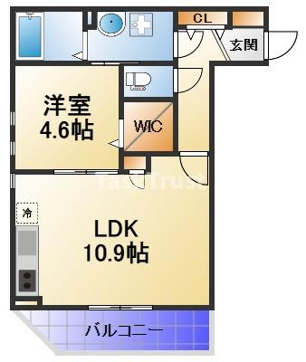 【間取り】 | ベルフィオーレ鴫野