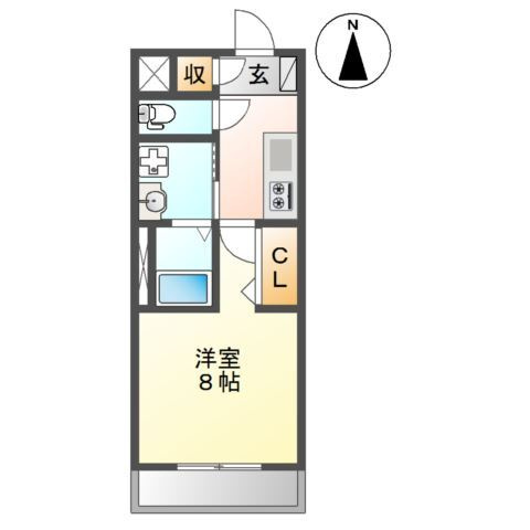 シャイン車返の間取り