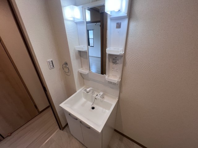 神戸市北区有野町唐櫃のハイツの洗面所