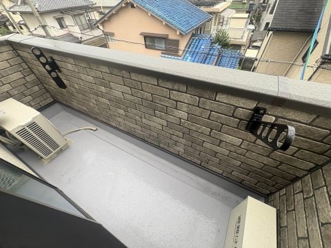 メゾンCOCO垂水のバルコニー