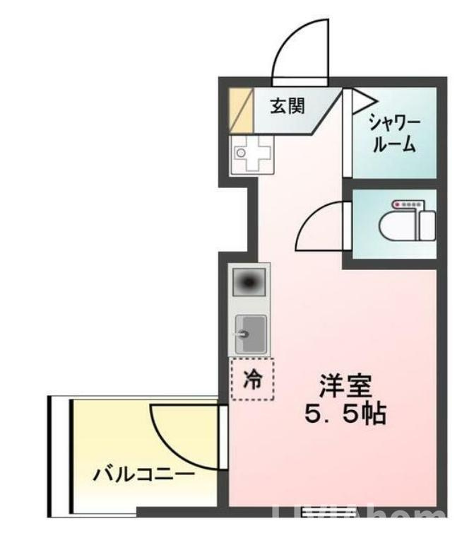 大田区羽田１丁目のアパートの間取り