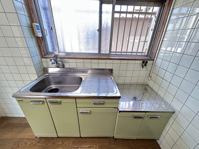 阿南市羽ノ浦町中庄段上　中古戸建のキッチン