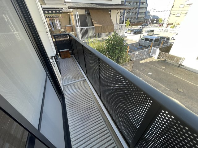 リベラルハイツのバルコニー