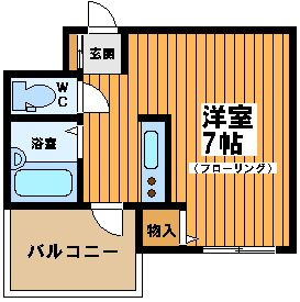 【間取り】 | スウィートハイツ本道 | 間取りです。